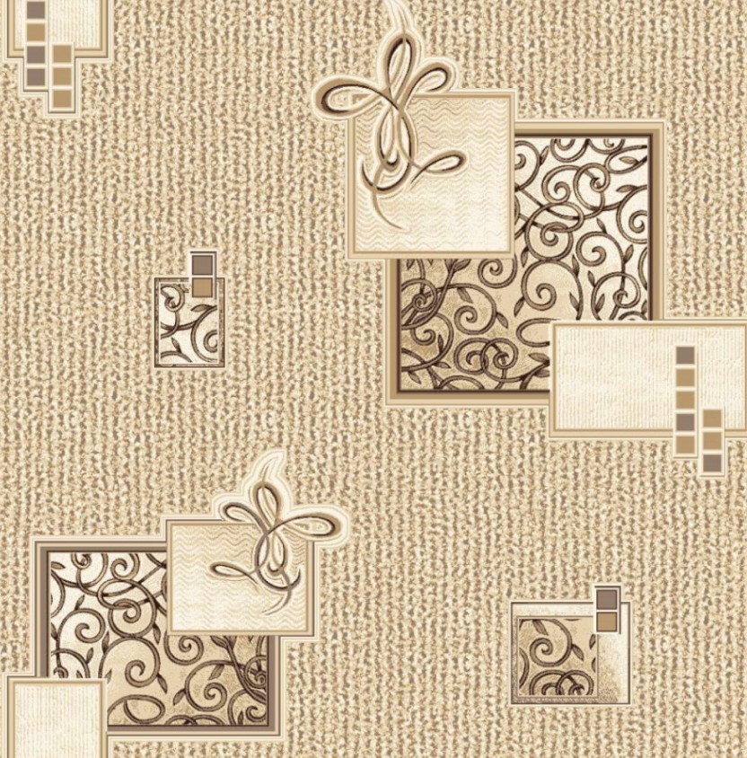 Ковролин Принт Квадраты и ленты  p1548/a3p/103